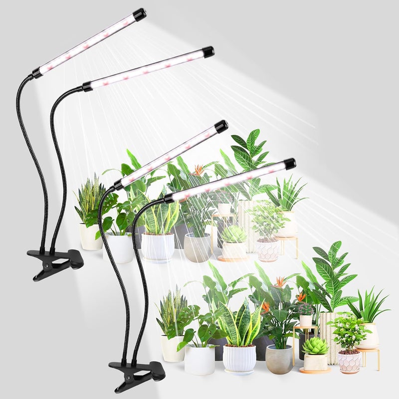 EWPJDK Grow Light 6500K Full Spectrum Plant Grow Lights 84 LED Plant Light with Clip Grow Lamp for Indoor Plants Growing Lamps（2PCS） - Image 1